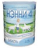 Купить нэнни 4 смесь на основе натурального козьего молока с пребиотиками с 18 месяцев, 800г в Заволжье