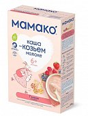 Купить мамако каша 7 злаков с ягодами на козьем молоке с 6 месяцев, 200г в Заволжье
