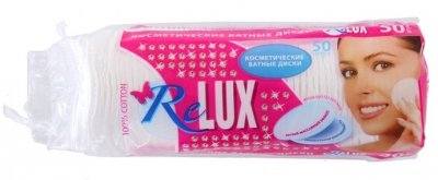 Купить relux (релюкс) ватные диски, 50шт в Заволжье