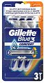 Купить gillette blue 3 comfort (жиллет) бритвы безопасные одноразовые 3 шт. в Заволжье