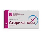 Купить аторика, таблетки, покрытые пленочной оболочкой 60мг, 28шт в Заволжье