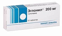 Купить эглонил, таблетки 200мг, 12 шт в Заволжье