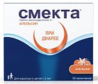 Купить смекта, порошок для приготовления суспензии для приема внутрь, апельсиновый 3г, пакетики 20 шт в Заволжье