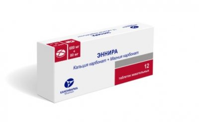Купить эннира, таблетки жевательные 680 мг+80 мг, 12 шт в Заволжье