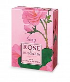 Купить rose of bulgaria (роза болгарии) мыло натуральное косметическое с частичками лепестков роз, 100г в Заволжье
