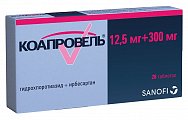 Купить коапровель, таблетки 12,5мг+300мг, 28 шт в Заволжье