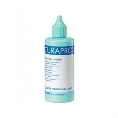 Купить curaprox (курапрокс) жидкость для зубных протезов, 100мл в Заволжье