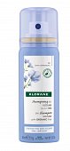 Купить klorane (клоран) шампунь сухой с органическим экстрактом льняного волокна для объёма волос, 50 мл  в Заволжье