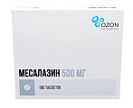 Купить месалазин, таблетки кишечнорастворимые, покрытые оболочкой 500мг, 100 шт в Заволжье