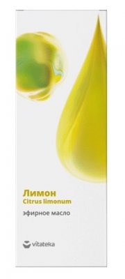 Купить vitateka (витатека) масло эфирное лимон, 10мл в Заволжье