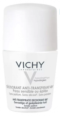 Купить vichy (виши) дезодорант шариковый 48 часов для чувствительной кожи, 50мл в Заволжье