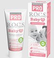 Купить рокс (r.o.c.s) зубная паста для детей pro baby минеральная защита и нежный уход, 45г в Заволжье