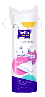Купить bella cotton (белла) ватные диски 80 шт в Заволжье