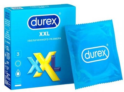 Купить durex (дюрекс) презервативы xxl 3шт в Заволжье