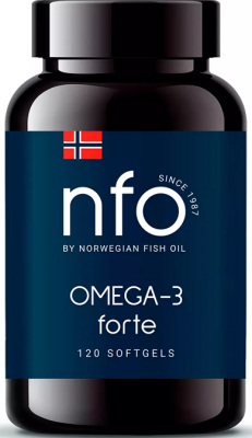 Купить норвегиан фиш оил (nof) омега-3 форте, капсулы 1384мг, 120 шт бад в Заволжье