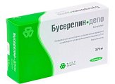 Купить бусерелин-депо, лиофилизат для приготовления суспензии для внутримышечного введения пролонг действия 3,75мг, 1 шт в Заволжье