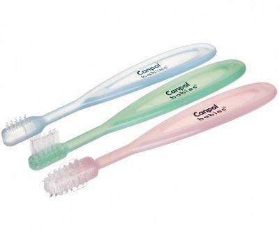 Купить canpol (канпол) набор зубных щеток в ассортименте 3шт в Заволжье