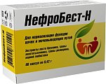 Купить нефробест-н, капсулы 420мг 60шт бад в Заволжье