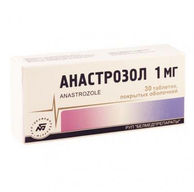 Купить анастрозол, таблетки, покрытые пленочной оболочкой 1мг, 30 шт в Заволжье