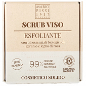 Купить mario fissi (марио фисси) 1937 мыло-скраб для лица твердое пилинг с маслами герани и палисандра, 50г в Заволжье