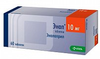Купить энап, таблетки 10мг, 60 шт в Заволжье