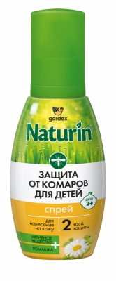 Купить гардекс (gardex) натурин спрей от комаров для детей с 2-х лет, 75 мл в Заволжье