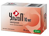 Купить ультоп, капсулы кишечнорастворимые 10мг, 28 шт в Заволжье