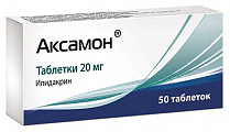 Купить аксамон, таблетки 20мг, 50 шт в Заволжье