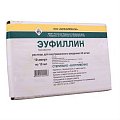 Купить эуфиллин, раствор для внутривенного введения 24мг/мл, ампулы 10мл, 10 шт в Заволжье