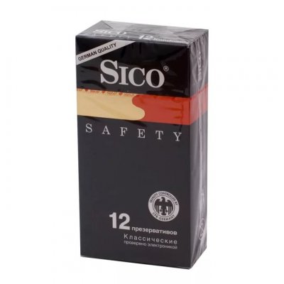 Купить sico (сико) презервативы safety классические 12шт в Заволжье
