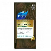 Купить фитосолба фитоколор (phytosolba phyto color) краска для волос оттенок 5,3 светло-золотистый шатен в Заволжье
