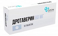Купить дротаверин, таблетки 40мг, 10 шт в Заволжье