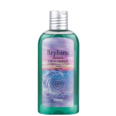 Купить repharm (рефарм) шампунь сила морей для нормальных и сухих волос, 200мл в Заволжье