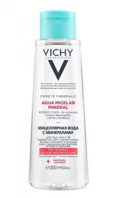 Купить vichy purete thermale (виши) мицеллярная вода с минералами для чувствительной кожи 200мл в Заволжье