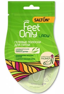 Купить salton (салтон) feet comfort lady полоски гелевые для пятки, 2 шт в Заволжье