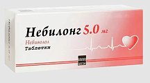 Купить небилонг, таблетки 5мг, 50 шт в Заволжье