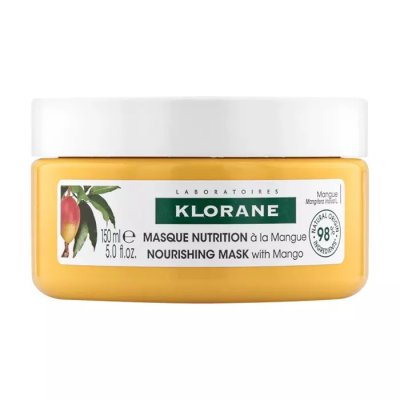 Купить klorane (клоран) маска для сухих и поврежденных волос с маслом манго, 150мл в Заволжье