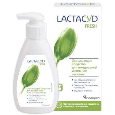 Купить lactacyd (лактацид) фреш средство для интимной гигиены, 200мл в Заволжье