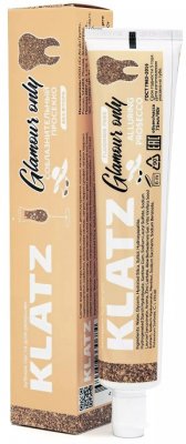 Купить klatz (клатц) зубная паста для женщин соблазнительный просекко без фтора, 75мл в Заволжье