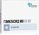 Купить гликлазид мв, таблетки с модифицированным высвобождением 60мг, 30 шт в Заволжье