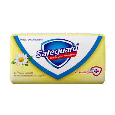 Купить safeguard (сейфгард) мыло антибактериальное ромашка, 90г в Заволжье