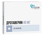 Купить дротаверин, таблетки 40мг, 50 шт в Заволжье