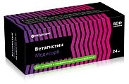 Купить бетагистин-медисорб, таблетки 24мг, 60 шт в Заволжье