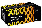Купить ривароксабан медисорб, таблетки покрытые пленочной оболочкой 20 мг, 100 шт в Заволжье