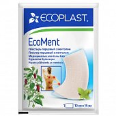 Купить ecoplast ecoment пластырь перцовый с ментолом 10 х 15см в Заволжье