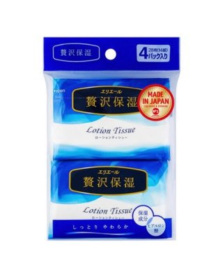 Купить elleair lotion tissue (эллейр) салфетки бумажные, 14х4 шт в Заволжье