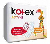 Купить kotex active (котекс) прокладки нормал плюс 8шт в Заволжье