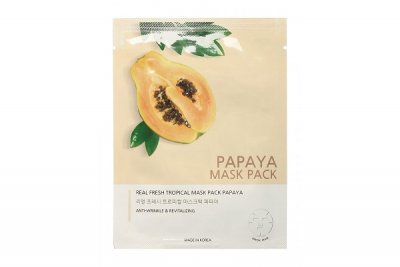 Купить джунгнани (jungnani) маска тканевая для лица папайа real fresh tropical 25мл в Заволжье