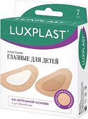 Купить luxplast (люкспласт) пластырь глазной детский нетканевая основа 60 х 48мм, 7 шт в Заволжье