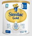 Купить симилак (similac) gold 3 детское молочко с 12 месяцев, 400г в Заволжье